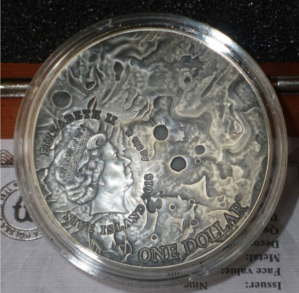 Prawdziwy Meteoryt Westa Układ Słoneczny (Monety Srebrne, Monety dolarowe, Monety Świata, Australia i Oceania)_659 Prawdziwy Meteoryt Westa Układ Słoneczny (Monety Srebrne, Monety dolarowe, Monety Świata, Australia i Oceania)_659