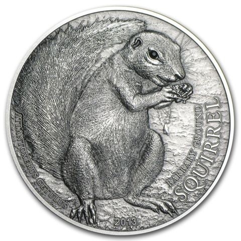 Wiewiórka Ziemna (Monety Srebrne, Monety dolarowe, Monety Świata)_788
