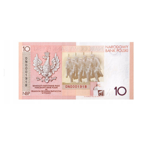Józef Piłsudski Niepodległość (Banknoty)_901
